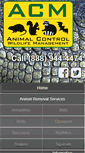 Mobile Screenshot of animalcontrolmanagement.com