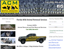 Tablet Screenshot of animalcontrolmanagement.com